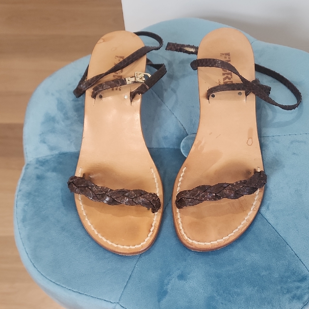 Stylish Braided Leather Sandals
